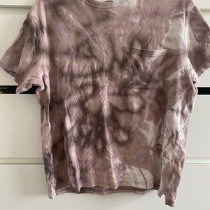 Forever 21 Bleach dye pocket tee